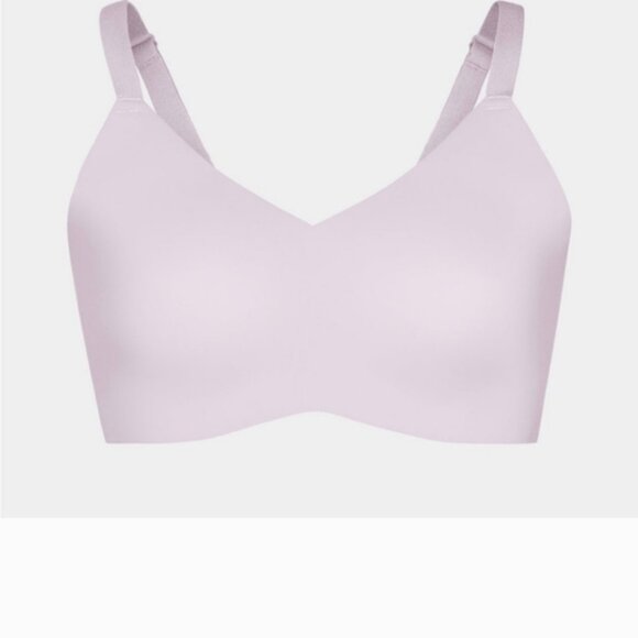 Knix Padded V Neck Thin Strap Bra In Orchid Size 32B - Picture 11 of 11
